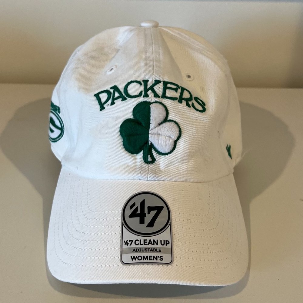 NWT '47 Brand NFL Green Bay Packers Baseball Hat - St Pattys